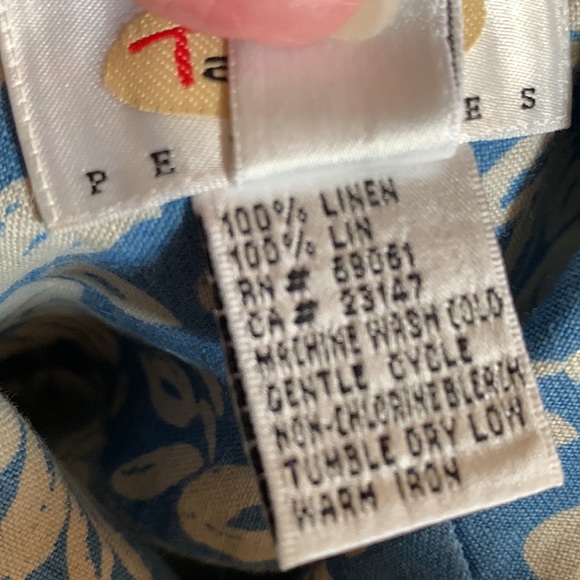 Talbots petites 100% linen. Size medium. - Picture 4 of 4